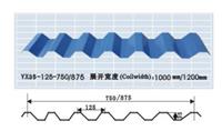 YX35-125-750型彩钢瓦