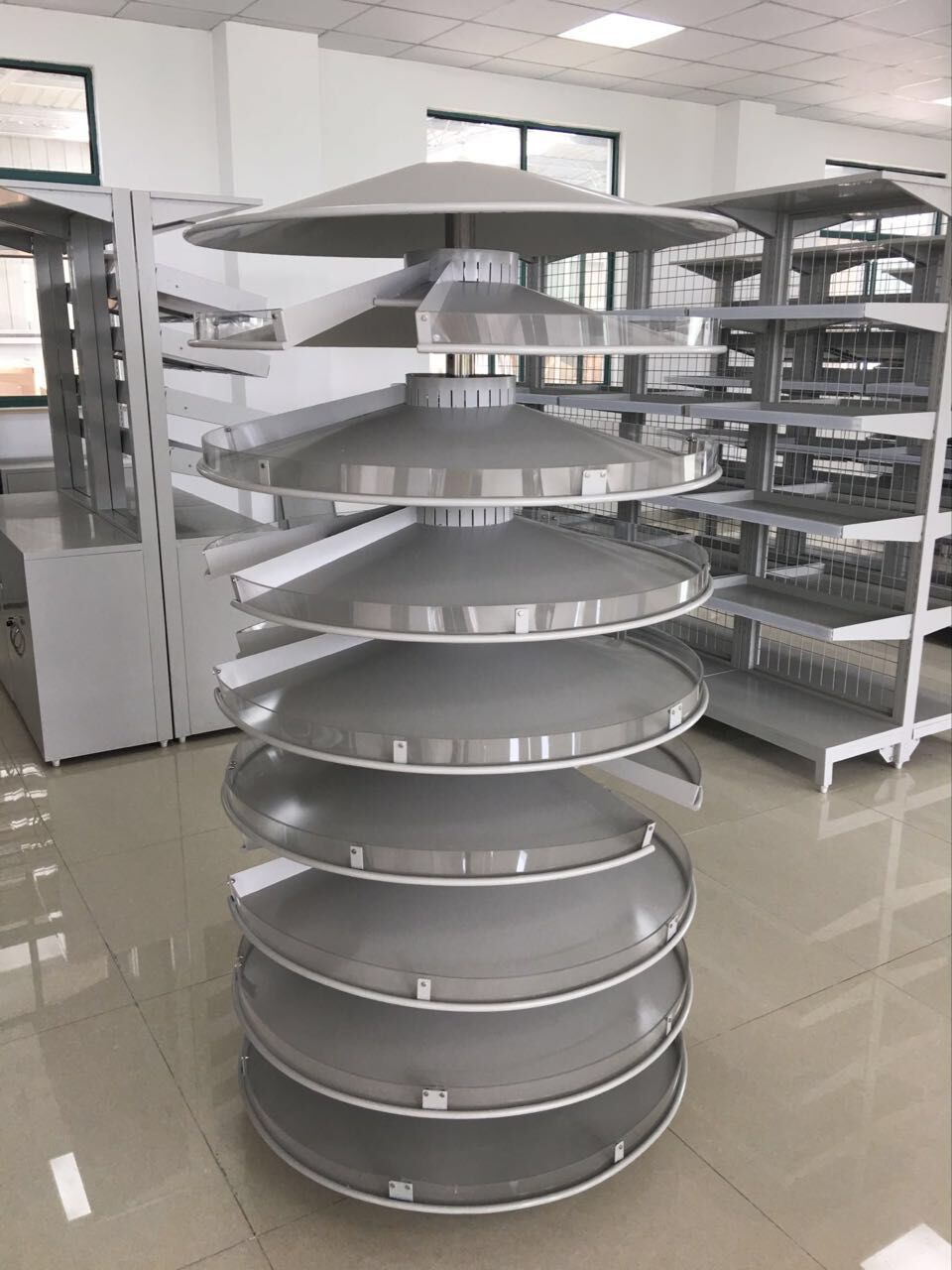 旋转式药品柜药盘架出售 抽拉型西药架厂家