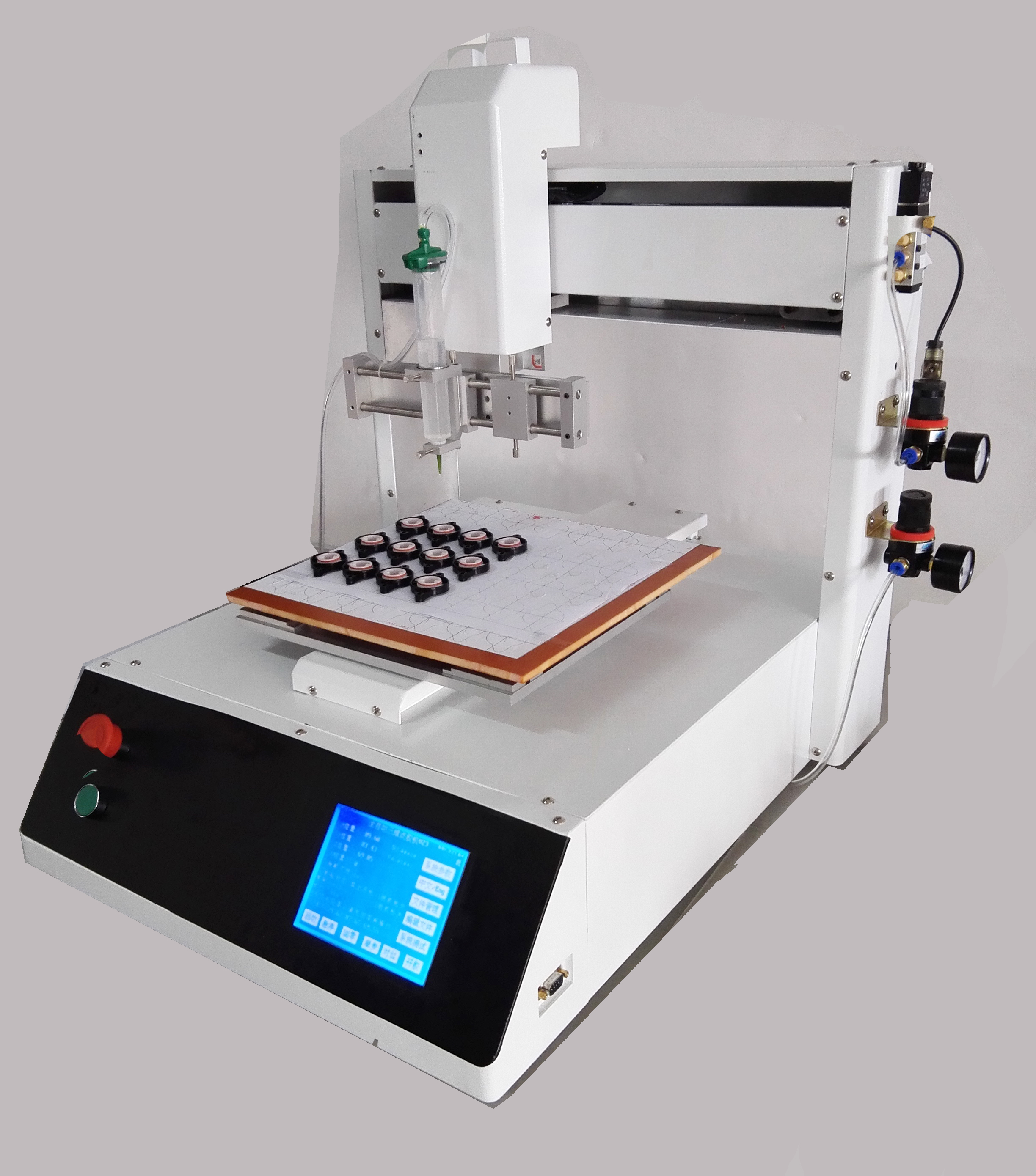 智翔桌面式全自动三轴点胶机