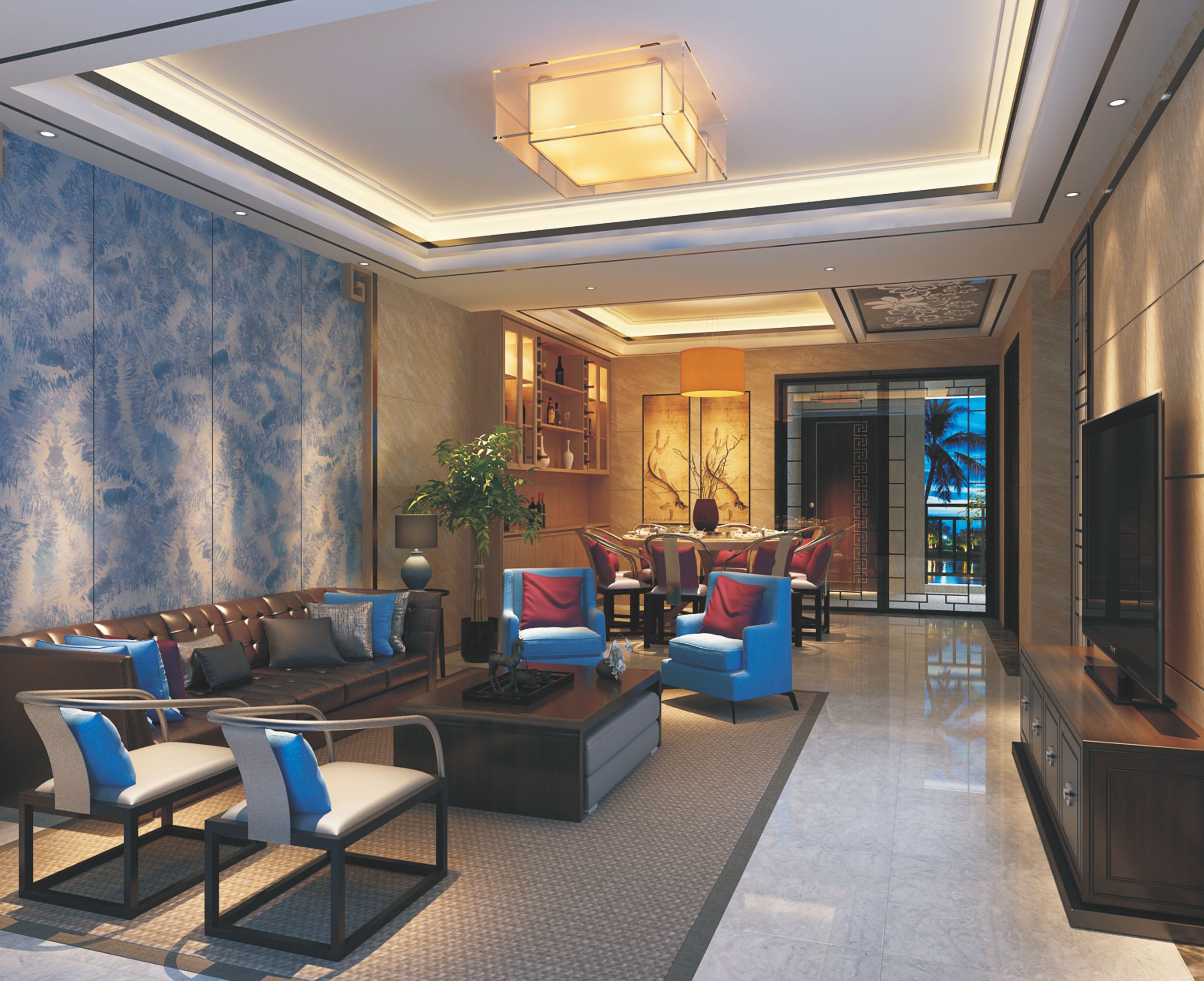 爱满屋墙面工匠艺术涂料图片_高清图-爱满地艺术涂装有限公司-搜了网