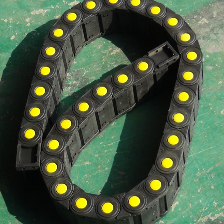 机床全封闭塑料拖链 穿线尼龙拖链