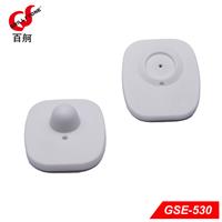 服装防盗扣GSP-530黑白小方标签射频